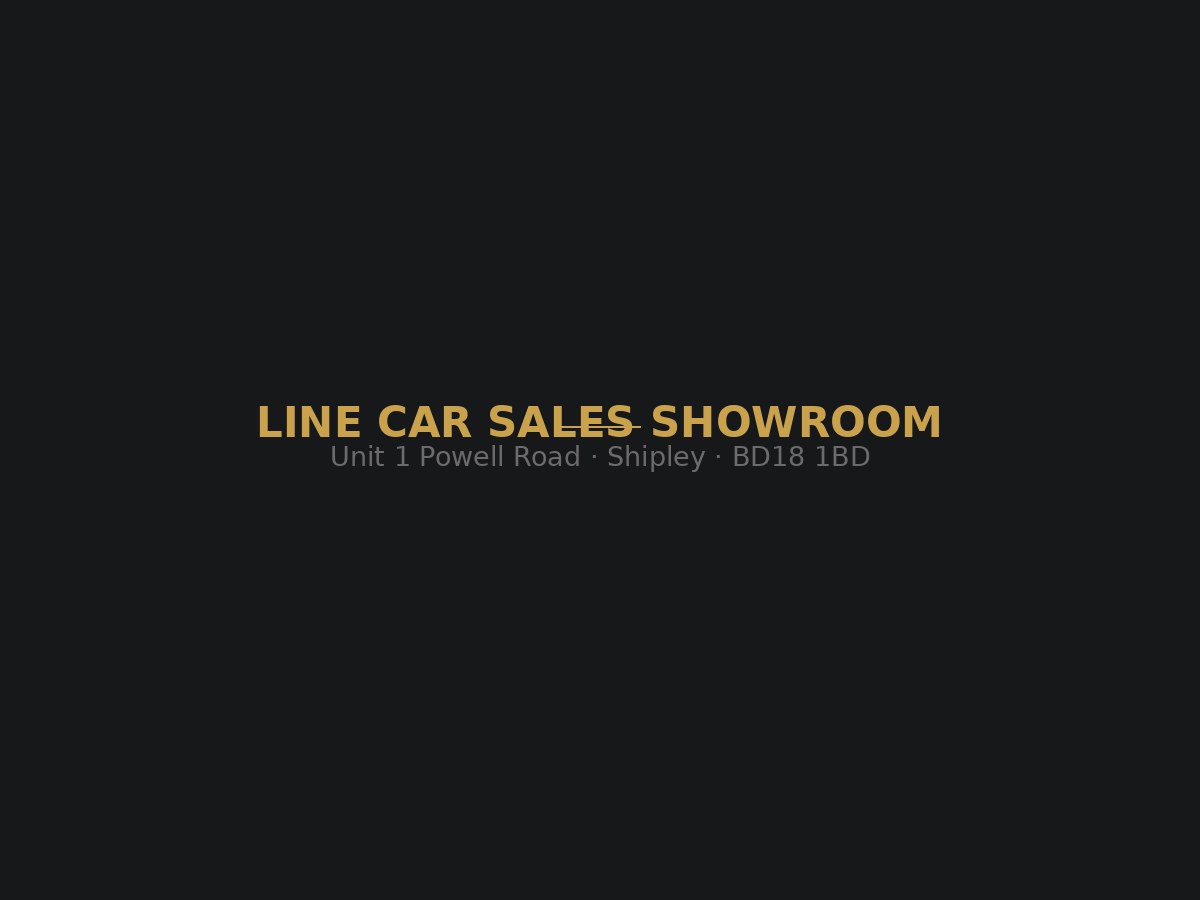 Line Car Sales showroom in Shipley